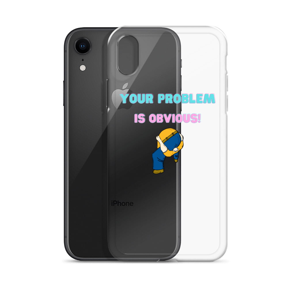Your Problem is Obvious - iPhone Case - Image 34